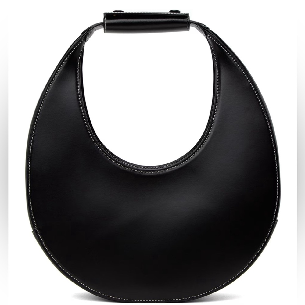 Staud black Moon Bag